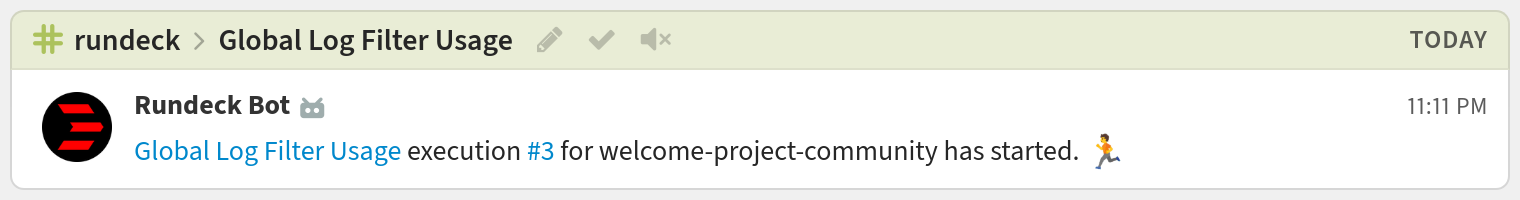 Rundeck Integration